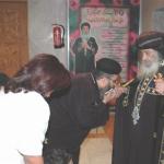 Fr. Angelous With H.H. Pope Shenouda III
